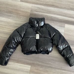 NWT | BLANK NYC Cropped Cold Lover Puffer | Size M